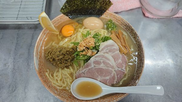 「ムール貝出汁冷やしまぜそば＋ムール貝ソース」@覆麺 智の写真