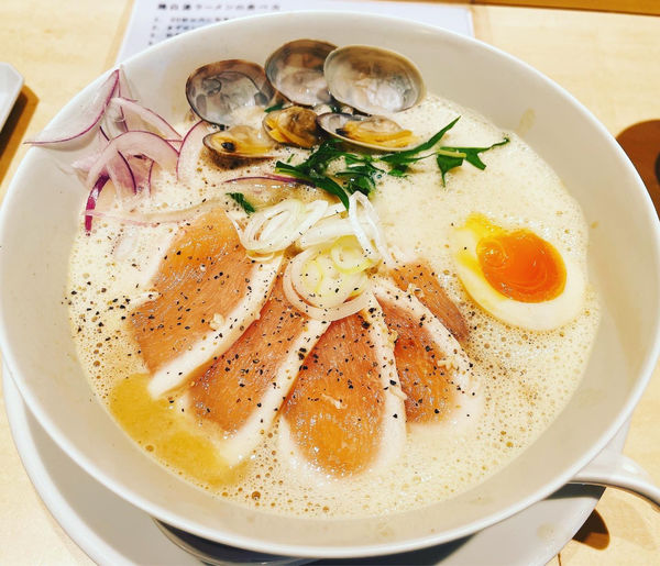 「魚貝鶏白湯」@鶏白湯ラーメン MUTSUKIの写真