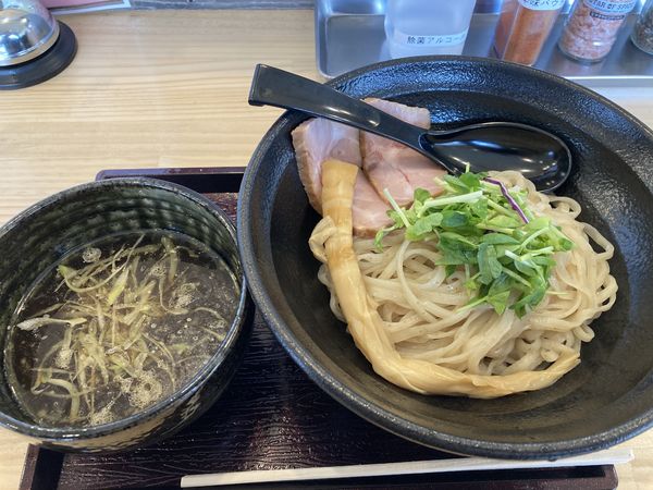 「つけ麺（醤油）」@ガッツリらぁ麺 ゆら吉の写真