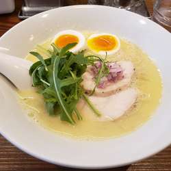 味付き玉子 ケイコツ白湯 塩らぁめん