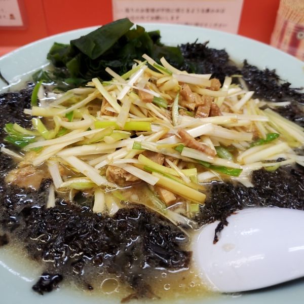 「ネギラーメン小岩のり」@ラーメン関口の写真