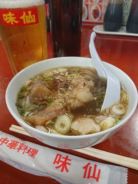 「ホルモンラーメン」@矢場味仙の写真