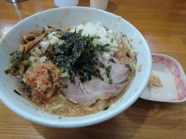 「あぶらそば鬼あぶら　７８０円」@中華そば136の写真