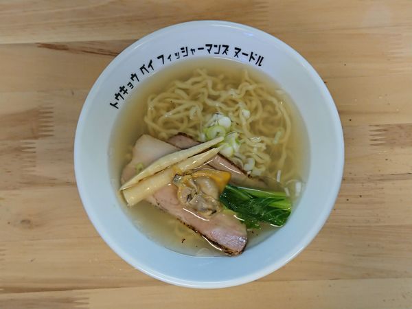 「潮らぁ麺」@Tokyo Bay Fisherman's noodleの写真