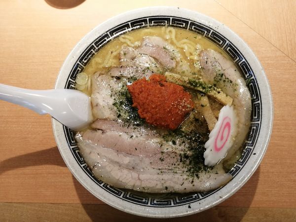 「からみそチャーシューメン（大盛）」@龍上海 東根店の写真