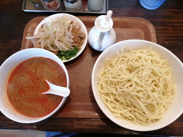 「たんたんつけめん（大盛り）」@そべーぴの写真