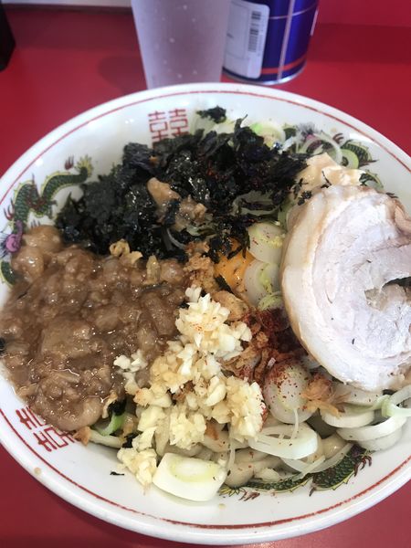 「汁無し、カツオ以外」@ラーメン英二の写真