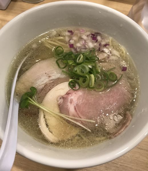 「中華そば塩 ¥850」@貝麺みかわの写真