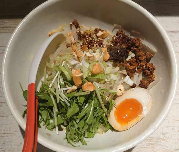 「汁なし担々麺(850円)」@麺屋 誉の写真