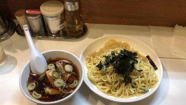 「ざるそば大盛り740」@らぁめん ほりうち 新橋店の写真