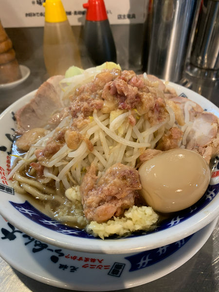 「小　味玉　豚」@ラーメン大 下高井戸店の写真