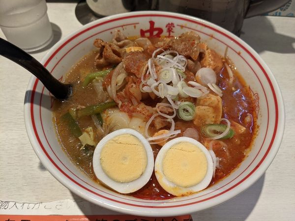 「五目蒙古タンメン900円こんにゃく変更券130円」@蒙古タンメン 中本 新宿店の写真