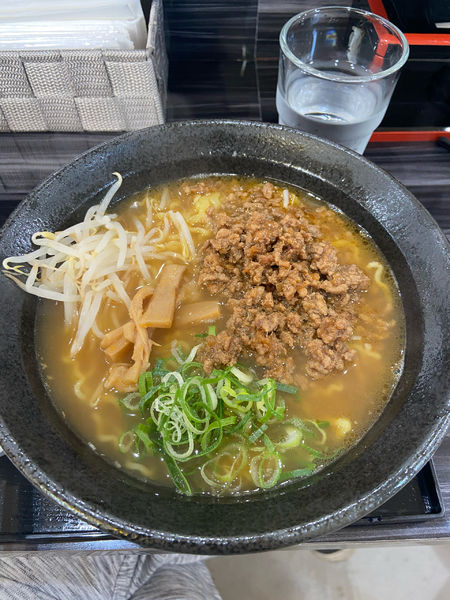 「肉味噌ラーメン」@らーめん天唯の写真