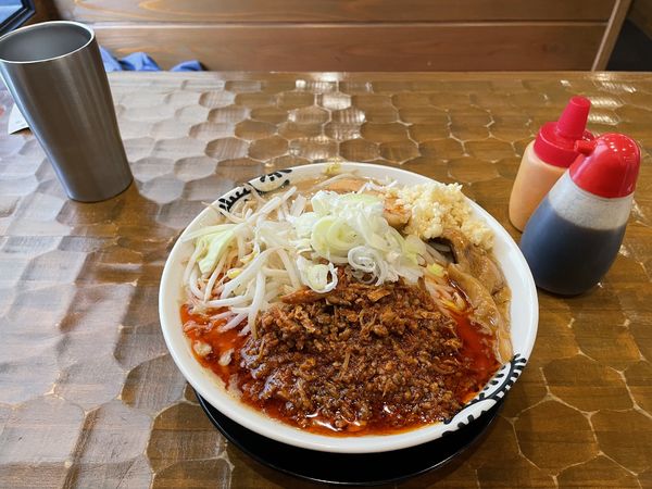 「辛い洋二郎大盛　チーズ」@特級中華蕎麦 洋介の写真