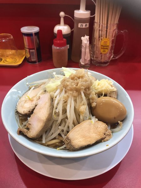 「鶏増しラーメン＋味玉」@自家製麺 酉の写真