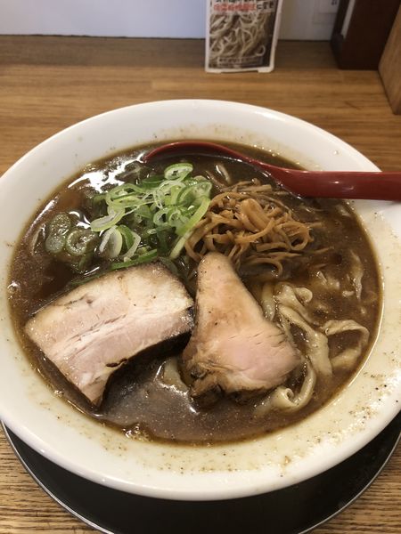 「喜多方らーめん(煮干)〔中200g〕1100円」@麺や 七彩 八丁堀店の写真
