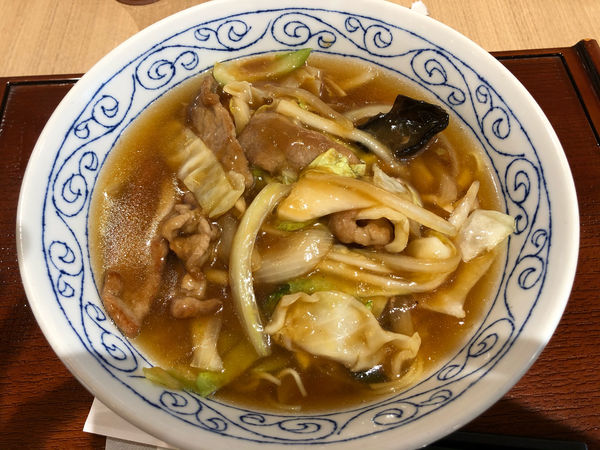 「肉五目あんかけそば」@中華茗菜 裕宴の写真