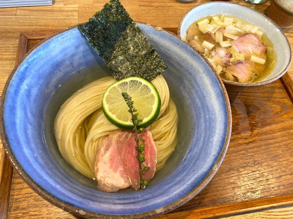 「昆布水のつけめん ９００円」@YOKOKURA STOREHOUSEの写真