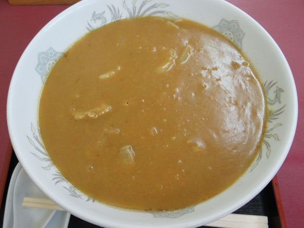 「カレーソバ（600円）」@中華 吉野の写真