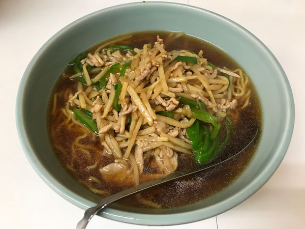 「ルースラーメン　770円」@兆楽 道玄坂店の写真