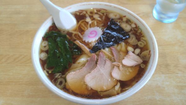 「ワンタンメン¥850-」@手打ちラーメン みうらの写真