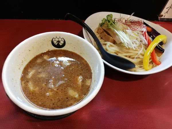 「カレーつけ麺」@京つけめん つるかめ六角の写真