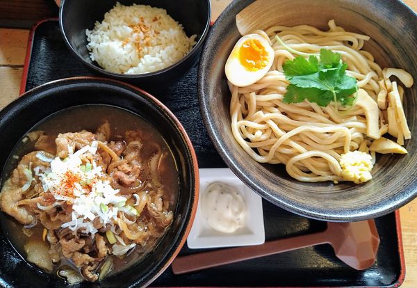 「【限定】ポークジンジャーつけ麺 ￥930」@和風らーめん 凪の写真