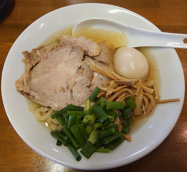 「Do-jinラーメン+肉増し、メンマ増し(1300円)」@自家製手打ちラー麺 Do-jinの写真