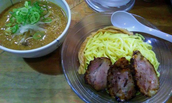 「パンチつけ麺　+　チャーシュー」@流星軒の写真