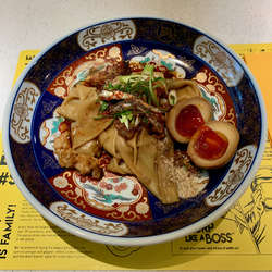 【期間限定】「マシノマシ」×「煮干ラーメン凪」のコラボ(その後にもう一軒の限定)