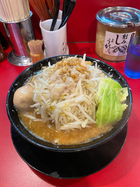 「コテ野菜ラーメン」@家系ラーメン 王道 神道家の写真