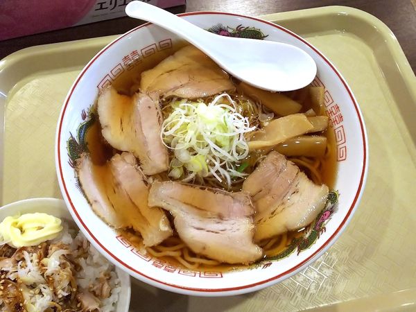 「純そば＋チャー丼　680＋200円」@中華そば 純の写真