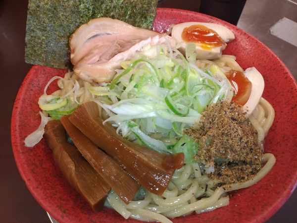 「油そば大盛り」@自家製太打麺 勢拉 行徳駅前店の写真