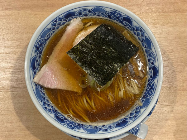 「中華そば」@中華蕎麦 時雨 コレットマーレ桜木町店の写真