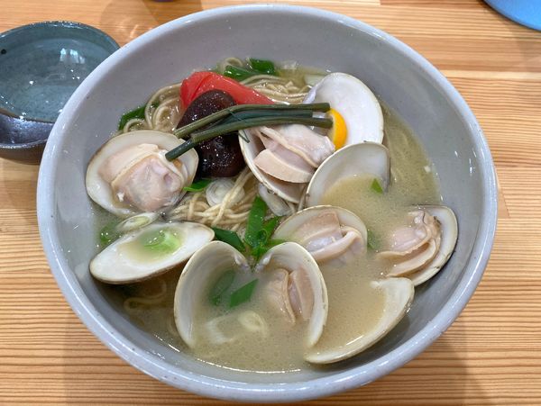 「はまぐり塩そば １，２００円」@幻のタンポポ 寳登山参道本店の写真