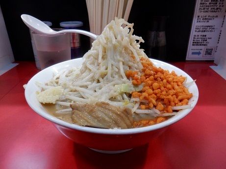 「ラーメン　３００ｇ（普通）豚１枚入」@千里眼の写真