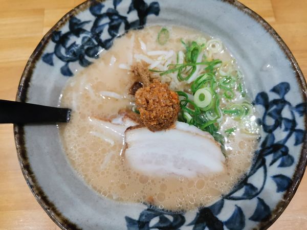 「あごだし白湯らぁめん」@麺家 ひばりの写真