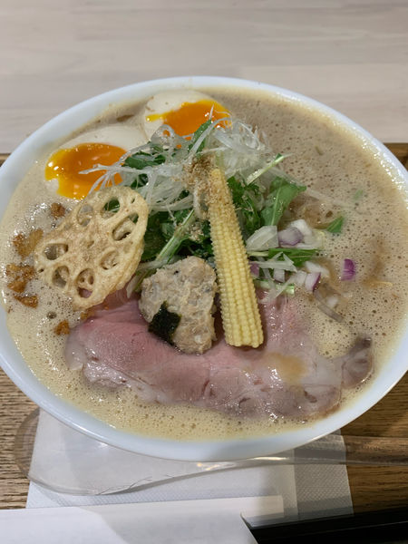 「神様からの贈り物ラーメン」@オコメノカミサマの写真