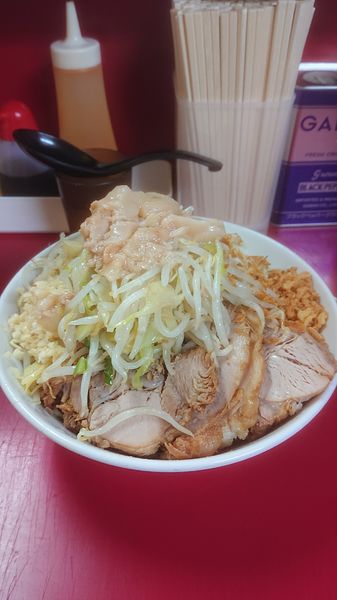 「大豚つけ味冷や汁なし」@ラーメン二郎 中山駅前店の写真