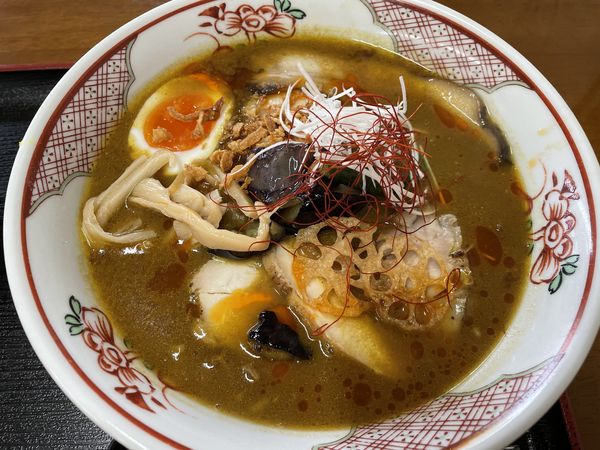 「きたやのカレーラーメン」@きたや食堂の写真