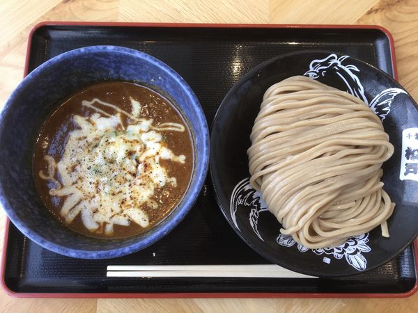 「濃厚チーズカレーつけ麺 1100円」@松戸富田麺桜の写真