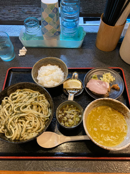 「ぎばさつけ麺」@秋田ラーメン はまの写真