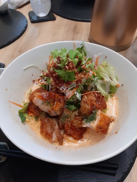 「レッドパレット大辛900円」@JUNK NOODLE FACTORYの写真