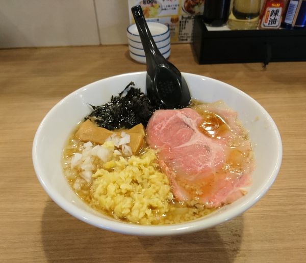「燕三条ラーメン 小脂 生姜」@ラーメン酒場 天狗の写真