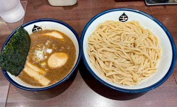 「味玉つけめん（中盛り）」@つけめん 玉 本店の写真