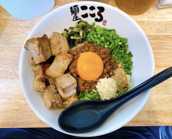 「肉入り台湾まぜそば:1,060円」@麺屋こころ 大岡山本店の写真