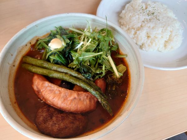 「【5月限定】ポパイカリー(トマトスープ、1350円)」@Necoの写真