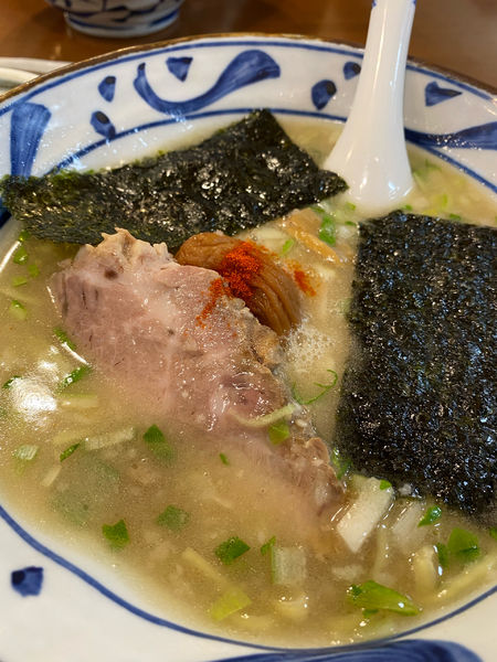 「みぞれラーメン」@がんこや かるがんラーメン つくば店の写真