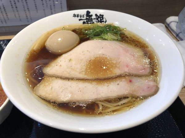 「味玉中華そば」@中華そば 無限の写真