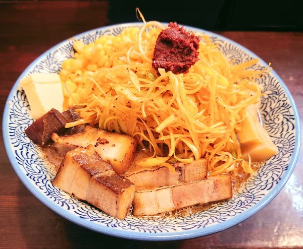 「辛ネギみそらーめん【5月限定】」@みそらーめん かたぶつの写真